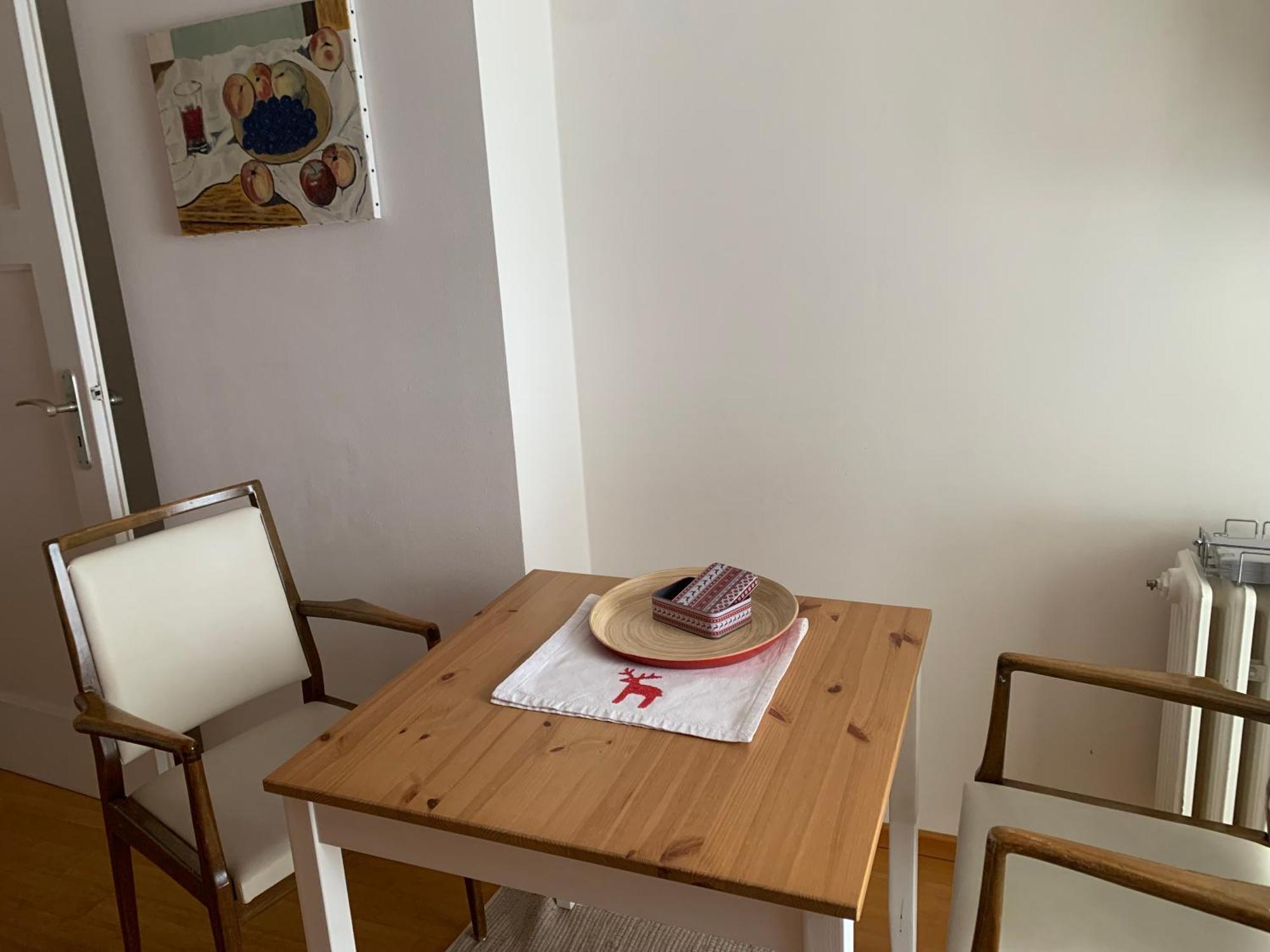 Ruhige Wohnung An Der Uni 뒤셀도르프 객실 사진